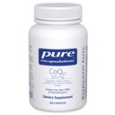 Pure Encapsulations CoQ10 120 mg - Coenzyme Q10 Supplemento per la salute del cuore, l'energia, gli antiossidanti, la salute del cervello e della memoria - Salute cellulare, cognizione e supporto cardiovascolare* - 120 capsule