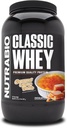 NutraBio Classic Whey Protein Powder- 25G di Proteine Per Scoop - Nessun Filler, Colori Artificiali, Preservativi - Caramel Creme Brulee, 2 Pounds