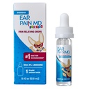 Eosera® Ear Pain MD® per bambini - Gocce di sollievo di Earache di massima resistenza con lidocaina - Medico Medicina Ear Raccomandata per bambini, bambini e bambini 2+ - Reliever di caduta dell'orecchio ad azione rapida - 12.5mL