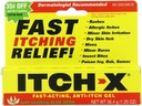 Gel Itch-x Anti-Itch con Aloe Vera, 3 Conte