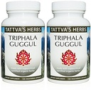 Triphala Guggul Integratore di erbe, Ayurveda Integratori di erbe, Salute Digestiva & Supporto, Triphala capsule in polvere, 240 Conte (2 Pack), 25 anni di servizio Premium