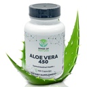 Aloe Vera 450 Capsule Organici | Pillole Aloe Vera Non OGM | Realizzate con Aloe Vera Organica USDA Integratori | Supplementi Digestivi & Joint Support Supplementi