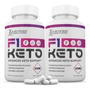 Laboratori giustificati (2 Pack F1 Keto Pills 1275MG Nuova e migliore formula contiene Aceto di sidro di mele Olio Extra Vergine di Oliva Polvere di tè verde Foglia 120 capsule
