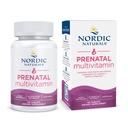 Multivitamina Prenatale per le Donne - Vitamine Prenatali Vegetariane Giornaliere - 22 Nutrienti Essenziali, Compresi B6, Folate e Ferro - 60 Comprese - 30 Serve