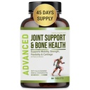NutraPro Glucosamine Chondroitin MSM Joint Relief Supplements & Bone Health - per Knee & Joint Relief, Bone Strength, Joint Health, Movimento, Flessibilità, Forza & Comfort.45 Giorni Serve