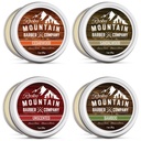 Cuscinetto Balm Variety Pack - 4 Campioni naturali (1 oz ciascuno) con olio di Argan, burro di karité, olio di cocco e olio di Jojoba - Ricco di vitamine e minerali