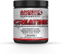 Integratori Creatina monoidrato polvere micronizzata non aromatizzata, Keto Friendly, per il recupero veloce e la crescita di massa e resistenza del muscolo, polvere, 60 porzioni