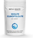 Zeolite Clinoptilolite Powder |Ultra FINE Less-Than 2 μm | Clinoptilolite 95% | 3X attivato | Polvere minerale naturale | Prodotti per la salute di Detox | 8 oz