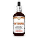 Estratto di liquido di mirra, Mirra organica (Commiphora myrrha) Integratore di erbe di tintura, Hawaii Pharm, Made in USA, 2 fl.oz