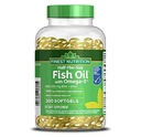 Walgreens (Formerly Finest Nutrition) Mezza-The-Size Fish Oil 1200 mg Softgels 200.0ea