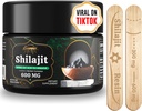 Sennasi 600 MG Shilajit Resina - Integratore Shilajit con Acido Fulvico & 85+ Minerali di Trace per Energia, Immunità, Potenza del Cervello, 30 Grammi