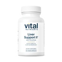 Vital Nutrients Liver Support II with Picrorhiza, Milk Thistle and Curcumin | Vegan Supplement | Combinazione di erbe per sostenere la funzione di fegato sano* | Gluten, latticini e soia Free | 60 capsule