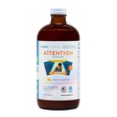 LIQUIDHEALTH Attenzione Multivitamina liquida per bambini e adolescenti - Migliora la conservazione della memoria, concentrazione, messa a fuoco, umore, relax e calma - Made in the USA, Great Taste, Vegan, Sugar-Free (16 oz)
