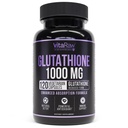 1000mg Glutathione per il supporto immunitario - 100mg Absorption Complex - Integratore Liposomico Glutathione Ridotto con Acido Alfa Lipoico - Booster del cervello, Pelle di Glowing, Supporto per fegato