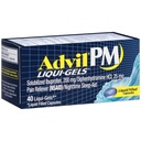 Advil PM Liqui-Gels dolore sonno notturno, 40 Liqui-Gels (Pack of 2)