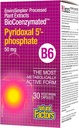 Fattori naturali BioCoenzymated Pirodoxal 5'-Phosphate 50mg 30 VCaps