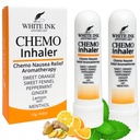 Rilievo effetto collaterale Chemo! Aromaterapia Nausea Olio essenziale Inalatore nasale!