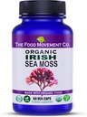 Irish Sea Moss, Organic Prebiotic Food, Oltre 70 minerali Trace, Supporta l'eliminazione sana, la digestione e il supporto immunitario 60 capsule vegetariane