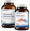Metagenics Daily Joint Support Duo: SPM Active - 120 Softgels e Inflavonoid IC per il comfort congiunto, Tissue Health & Minor Discomfort - 120 Capsule