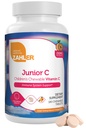Zahler Junior C Advanced Chewable Vitamin C for Kids - Supporto Immune per bambini Vitamine in Delicious Orange Flavor - Kosher Kids Vitamin C per Immunità - Vitamina C Chewable Antioxidant - (180 Conte)