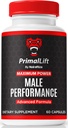 Pillole PrimalLift NutraRize, Sollevamento Primale Ufficiale per Uomini, Prestazioni maschili PrimalLift, Formula Naturale per supportare le prestazioni e il benessere generale del corpo, PrimalLift ME Review (60 capsule)