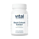 Vital Nutrients Black Cohosh Extract 250mg| Vegan Supplemento per la menopausa delle donne, l'equilibrio ormonale e il supporto PMS* | Gluten, latticini e soia Free | Non-GMO | 60 capsule