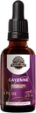 Amore della terra - Cayenne Alcohol-Free Estratto di erbe Tintura, Super-Concentrata Cayenne (Capsicum annuum) Pepe secca (2 Fl Oz)