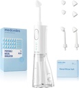 Neti Pot Sinus Rinsing, sistema di irrigazione nasale senza cordone Risciacquatrice della bottiglia del nasale, Kit di sistema di risciacquamento del seno elettrico per sollievo del seno e cura del nasale 30 saline (large)