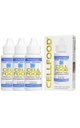 Ossigeno di Cellfood Boost - 1 fl oz, 3 Pack - Supplemento di ossigeno liquido per il drenaggio linfatico, Altitude Sickness, Jet Lag, Fatigue, Headaches, Hangovers & Energy - Gluten Free, Cert. Kosher