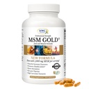 NWC Naturals MSM Gold – Integratore di enzimi sistemici con Turmerico, Licopene di pomodoro & BioPerine per l'assorbimento dei nutrienti – Joint & Muscle Support – 150 capsule vegetariane antiossidante-Rich