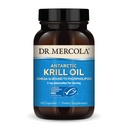 Dr. Mercola Antarctic Krill Oil - 1.000 mg - Omega-3 Supplemento con EPA & DHA - Supporta cervello, cuore, Joint & Immune Health - GMO-Free, Gluten-Free & Soy-Free - 60 capsule (30 Servings)