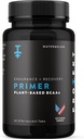Protekt Primer - Integratore BCAA a base vegetale con Vitamina C - 60 compresse effervescenti - Vegan BCAA - Sapore di anguria - Assorbimento massimo per prestazioni ottimali e recupero più veloce