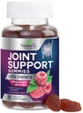 Supporto congiunto Gummies Extra Forza Glucosamine Gomma Supplemento con Vitamina E - Natural Cartilage & Joint Health & Flexibility Support, Miglior Supporto Glucosamine Mastica per Uomo & Donne - 60 Gummies