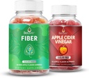 Aceto di sidro di BeLive Digestion Bundle Fiber e Aceto di sidro di mele per il supporto digestivo e la salute generale del fegato