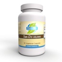 Priority One Vitamins Sun D3 10.000 90 Capsule Vegetariani - La più biodisponibile forma di vitamina D (cholecalciferol).*
