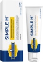 Semplice Promise – Semplice H crema emorroide – Formula di assorbimento rapido delicato con 28 Potenti Ingredienti & Enhanced Delivery System – Paraben-Free, promuove Comfort & Relief, 2 oz
