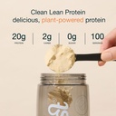 Nuzest - Pea Protein Powder - Clean Lean Protein, Premium Vegan Plant Based Protein Powder, Dairy Free, Gluten Free, OGM Free, Protein Shake, Rich Chocolate, 100 Servings, 5.5 lb