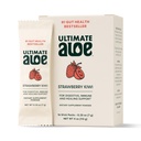 Ultimate Aloe Powder – Fragola Kiwi Flavor, Supporta la salute digestiva, Immune System & Normal Healing, Aloe in Convenient Powder Packets, 16 Packets, Gluten-Free, Vegan, Non OGM