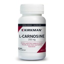Kirkman – L-Carnosine 200 mg - Ipoallergenico – 90 capsule vegetariane – Aminoacido – Gluten Free – Casein Free