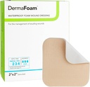 Dermarite Industries Derma Foam Abito in schiuma non adesivo, 2x2, 10 Conte