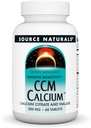 Fonte Naturals CCM Calcium - Citrato di calcio e Malato - 300 mg - 60 compresse