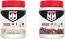 Muscolo Latte Genuine Protein Powder Bundle, Vanilla Crème 1.93 Pounds 12 Servings 32g Protein 2g Zucchero e Cioccolato 1.93 Pounds 12 Servings 32g Protein 3g Zucchero