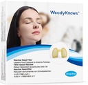 WoodyKnows Nasclear Nasal Filtri, Modello 2024, Allergie Stagionali e Inquinamento Industriale, Trasporto pubblico e pet Grooming Protection (Trial S/M/L/XL)