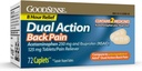 GoodSense Dual Action Acetaminophen e Ibuprofen (NSAID) Compresse, 250 mg/125 mg, Dolore posteriore, 72 Conte