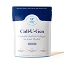 Utzy Naturals Coll-U-Gen | Joint Support Supplement | with Type II Undenatured Collagen (UC-II®) & Fortigel® | Polvere non aromatizzata | 30 Serve