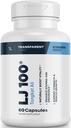 Labs trasparenti LJ100 - Eurycoma Longifolia Tongkat Ali Extract 100mg capsule per massa corporea magra, resistenza e miglioramento delle prestazioni - 60 Conteggio