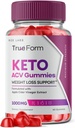 rize labs True Form Keto Gummies - True Form Keto ACV Gummies for Weight Loss Support Belly Fat Apple Cider Vinegar Extract Keto+ACV Più Supplemento Energy avc Trueform Gomitas (60 Gummies)