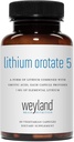 Lithium Orotate - 5 mg di litio elementare per capsula vegetariana