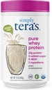 polvere di proteine del siero puro di tera - polvere di proteine del siero di erba Fed, pulita e naturale, non aromatizzata, non OGM, Kosher, non zuccherata - 12 Oz.