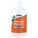 NOW Integratori alimentari, Minerali colloidali Liquidi, Minerali vegetali derivati, Minerali di Trace essenziali, 32 once